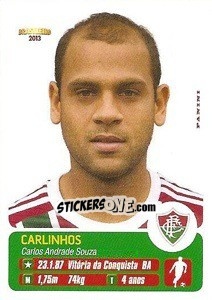 Cromo Carlinhos - Campeonato Brasileiro 2013 - Panini