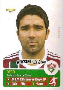 Figurina Deco - Campeonato Brasileiro 2013 - Panini