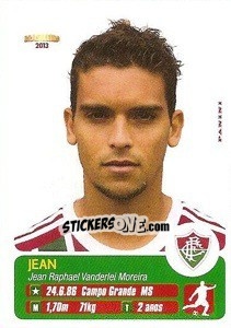 Sticker Jean - Campeonato Brasileiro 2013 - Panini