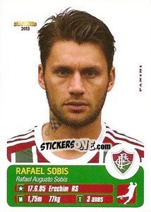 Sticker Rafael Sobis - Campeonato Brasileiro 2013 n. 157 - Panini