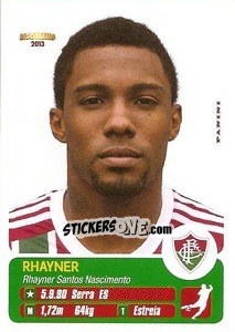 Figurina Rhayner - Campeonato Brasileiro 2013 - Panini