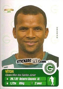 Sticker Vítor - Campeonato Brasileiro 2013 - Panini