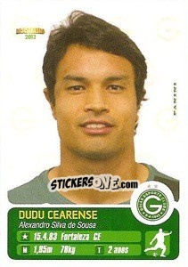 Cromo Dudu Cearense - Campeonato Brasileiro 2013 n. 169 - Panini