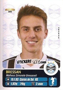 Sticker Bressan - Campeonato Brasileiro 2013 - Panini
