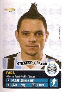 Sticker Pará - Campeonato Brasileiro 2013 - Panini