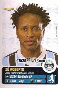 Figurina Zé Roberto - Campeonato Brasileiro 2013 - Panini