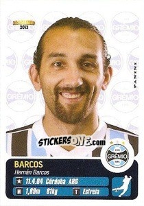 Sticker Barcos - Campeonato Brasileiro 2013 n. 189 - Panini
