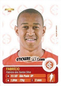 Sticker Fabrício - Campeonato Brasileiro 2013 - Panini