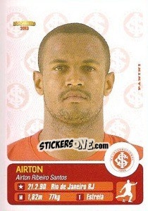 Sticker Airton - Campeonato Brasileiro 2013 - Panini