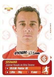 Sticker Josimar - Campeonato Brasileiro 2013 - Panini