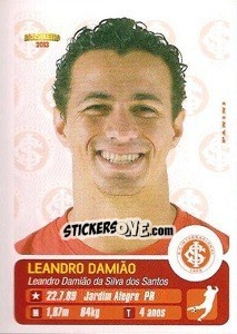 Sticker Leandro Damião - Campeonato Brasileiro 2013 n. 204 - Panini