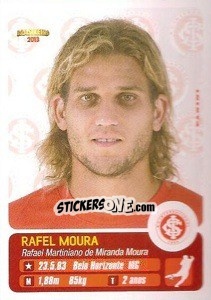 Sticker Rafel Moura - Campeonato Brasileiro 2013 - Panini