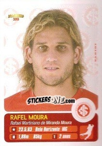 Sticker Rafel Moura - Campeonato Brasileiro 2013 n. 207 - Panini