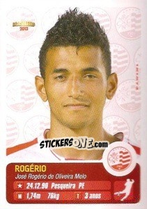 Figurina Rogério - Campeonato Brasileiro 2013 - Panini