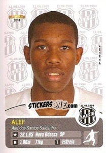 Sticker Alef - Campeonato Brasileiro 2013 - Panini