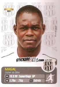 Sticker Magal - Campeonato Brasileiro 2013 - Panini