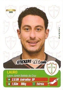 Sticker Lauro - Campeonato Brasileiro 2013 - Panini