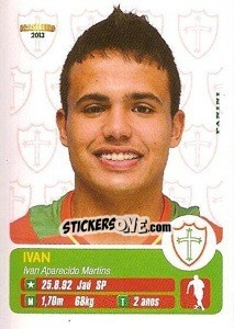Sticker Ivan - Campeonato Brasileiro 2013 - Panini