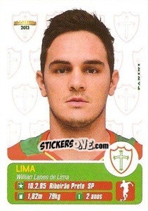 Cromo Lima - Campeonato Brasileiro 2013 - Panini