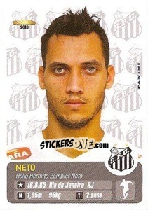 Sticker Neto - Campeonato Brasileiro 2013 - Panini