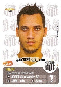 Sticker Neto - Campeonato Brasileiro 2013 n. 262 - Panini