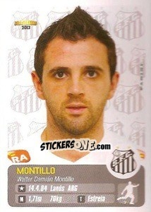 Cromo Montillo - Campeonato Brasileiro 2013 - Panini