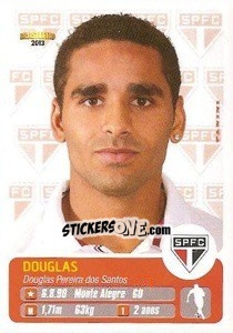 Sticker Douglas - Campeonato Brasileiro 2013 - Panini