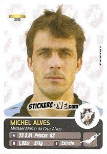 Cromo Michel Alves - Campeonato Brasileiro 2013 - Panini