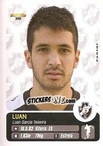 Sticker Luan - Campeonato Brasileiro 2013 - Panini