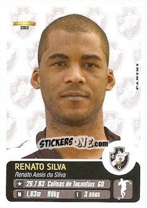 Cromo Renato Silva - Campeonato Brasileiro 2013 - Panini