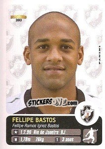 Sticker Fellipe Bastos - Campeonato Brasileiro 2013 - Panini