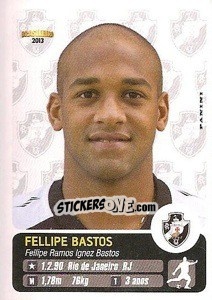 Sticker Fellipe Bastos - Campeonato Brasileiro 2013 n. 296 - Panini