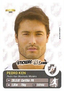 Sticker Pedro Ken - Campeonato Brasileiro 2013 n. 298 - Panini