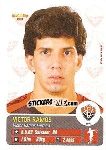 Cromo Victor Ramos - Campeonato Brasileiro 2013 - Panini