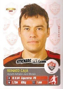 Cromo Renato Cajá - Campeonato Brasileiro 2013 n. 315 - Panini