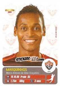 Cromo Marquinhos - Campeonato Brasileiro 2013 n. 318 - Panini