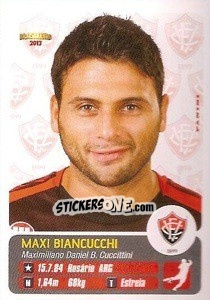 Sticker Maxi Biancucchi - Campeonato Brasileiro 2013 - Panini