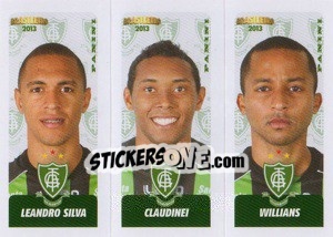 Figurina L.Silva / Claudinei / Willians