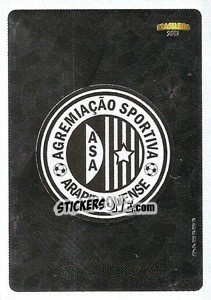 Cromo Escudo - Campeonato Brasileiro 2013 - Panini