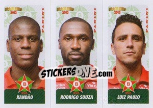 Sticker Xandão / R.Souza / L.Paulo - Campeonato Brasileiro 2013 n. 361 - Panini