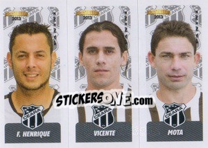 Cromo F.Henrique / Vicente / Mota