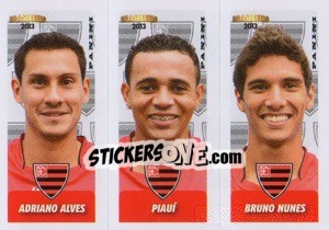 Sticker A.Alves / Piauí / B.Nunes - Campeonato Brasileiro 2013 n. 409 - Panini