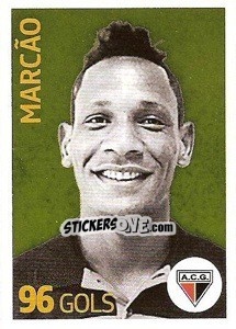 Sticker Marcão (Atlético-GO) - Campeonato Brasileiro 2013 n. a2 - Panini