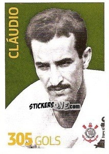 Sticker Cláudio (Corinthians) - Campeonato Brasileiro 2013 - Panini