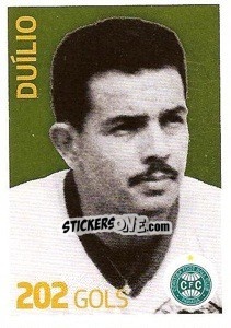 Sticker Duílio (Coritiba) - Campeonato Brasileiro 2013 - Panini