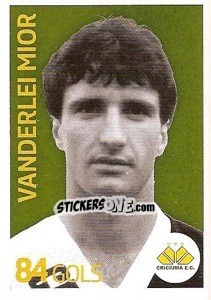 Sticker Vanderlei Mior (Cruciúma) - Campeonato Brasileiro 2013 - Panini