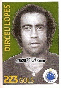 Figurina Dirceu Lopes (Cruzeiro) - Campeonato Brasileiro 2013 - Panini