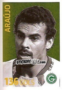 Cromo Araújo (Goiás) - Campeonato Brasileiro 2013 - Panini