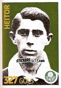 Cromo Heitor (Palmeiras) - Campeonato Brasileiro 2013 - Panini