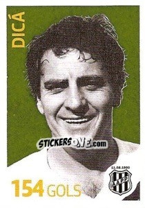 Sticker Dicá (Ponte Preta) - Campeonato Brasileiro 2013 - Panini